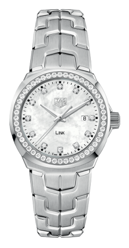 TAG Heuer Link Quartz 32mm Stainless Steel - diamond / MOP - Diamond